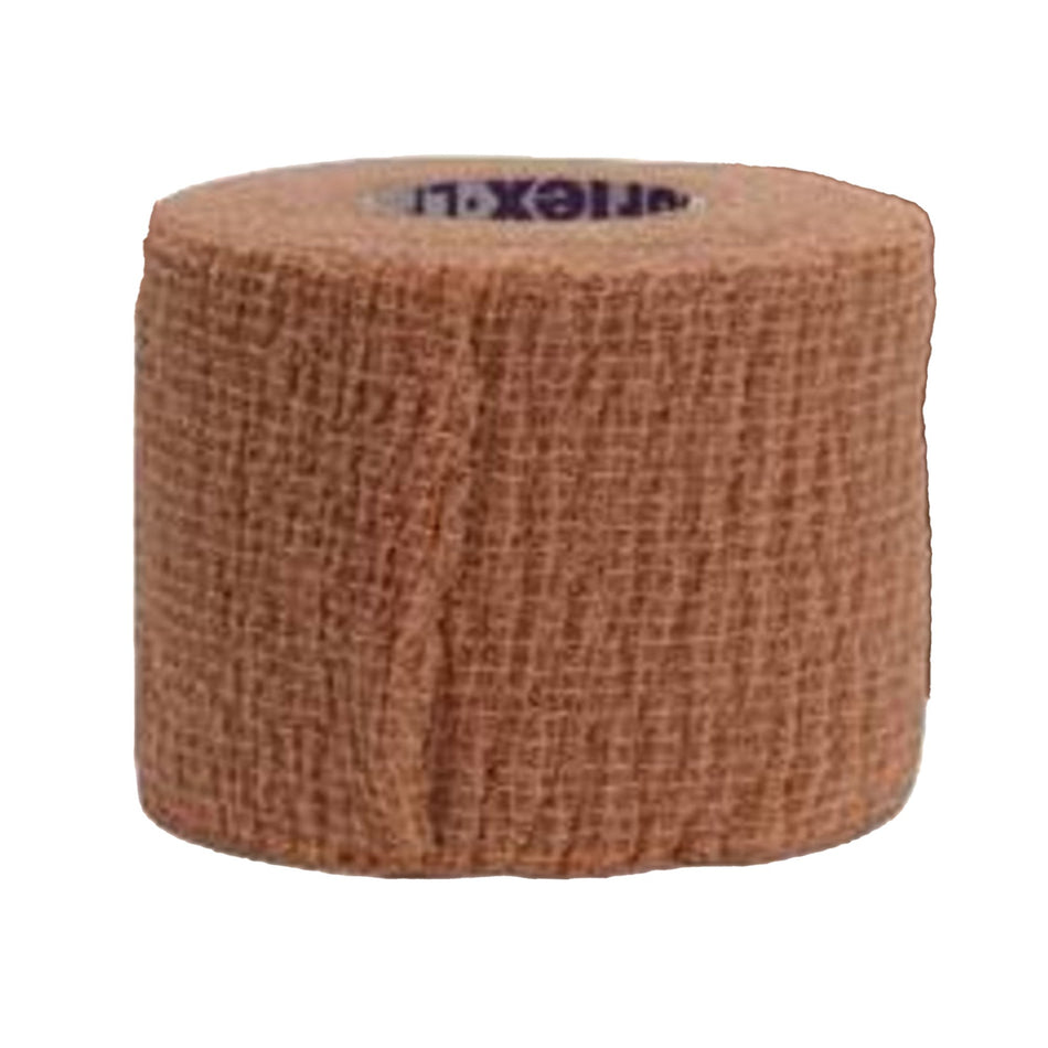 CoFlex� Self-adherent Closure Cohesive Bandage, 2 Inch x 5 Yard-Cohesive Bandage CoFlex� 2 Inch X 5 Yard Self-Adherent Closure Tan NonSterile 14 lbs. Tensile Strength