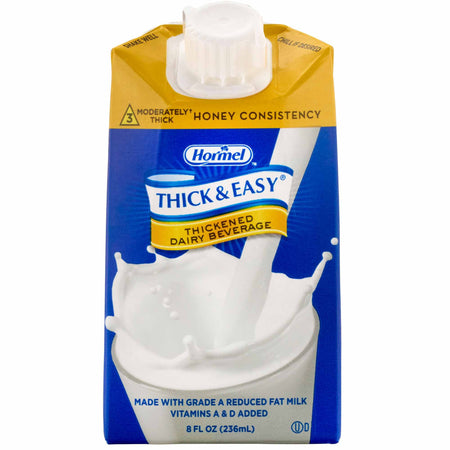 Thick & Easy® Dairy Honey Consistency Milk Thickened Beverage, 8 oz. Carton - Nutritionals and Feeding Supplies>Nutritiona...