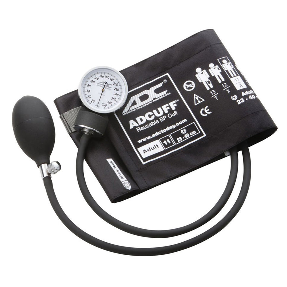 Diagnostix 760 Series Aneroid Sphygmomanometer-Aneroid Sphygmomanometer Unit Prosphyg760 Series Adult Cuff Nylon Cuff 23 - 40 cm Pocket Aneroid
