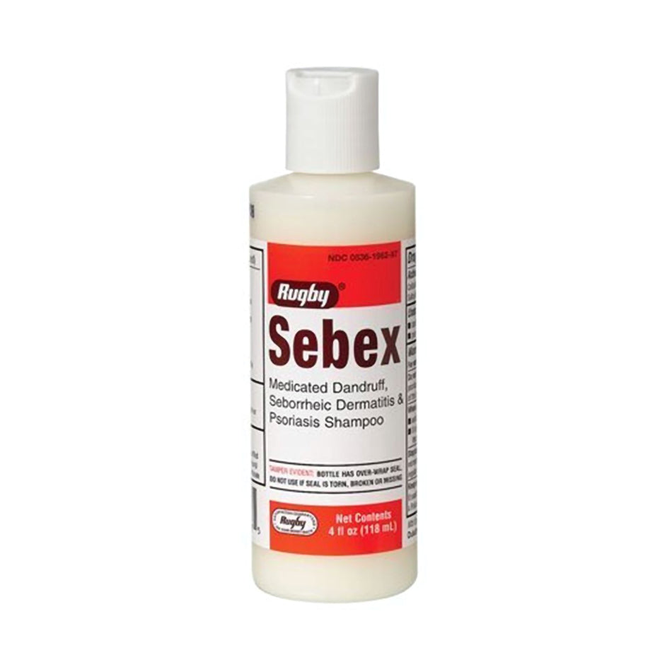 Major Pharmaceuticals Sebex Shampoo-Dandruff Shampoo Sebex 4 oz. Flip Top Bottle Unscented