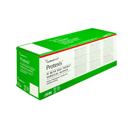 Protexis PI with Neu-Thera Polyisoprene Surgical Glove, Size 6.5, Ivory-Surgical Glove Protexis PI with Neu-Thera Size 6.5 Sterile Polyisoprene Standard Cuff Length Smooth Ivory Not Chemo Approved
