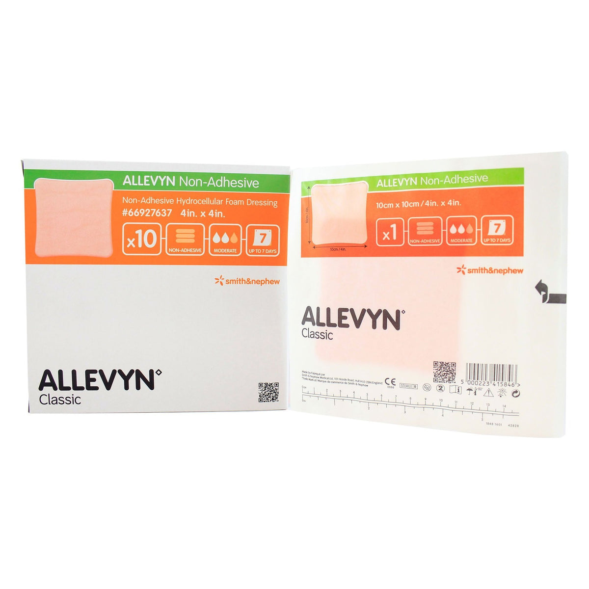 Allevyn Classic Nonadhesive without Border Foam Dressing, 4 x 4 Inch - Wound Care>Advanced Wound Care>Foam Dressings - Smi...