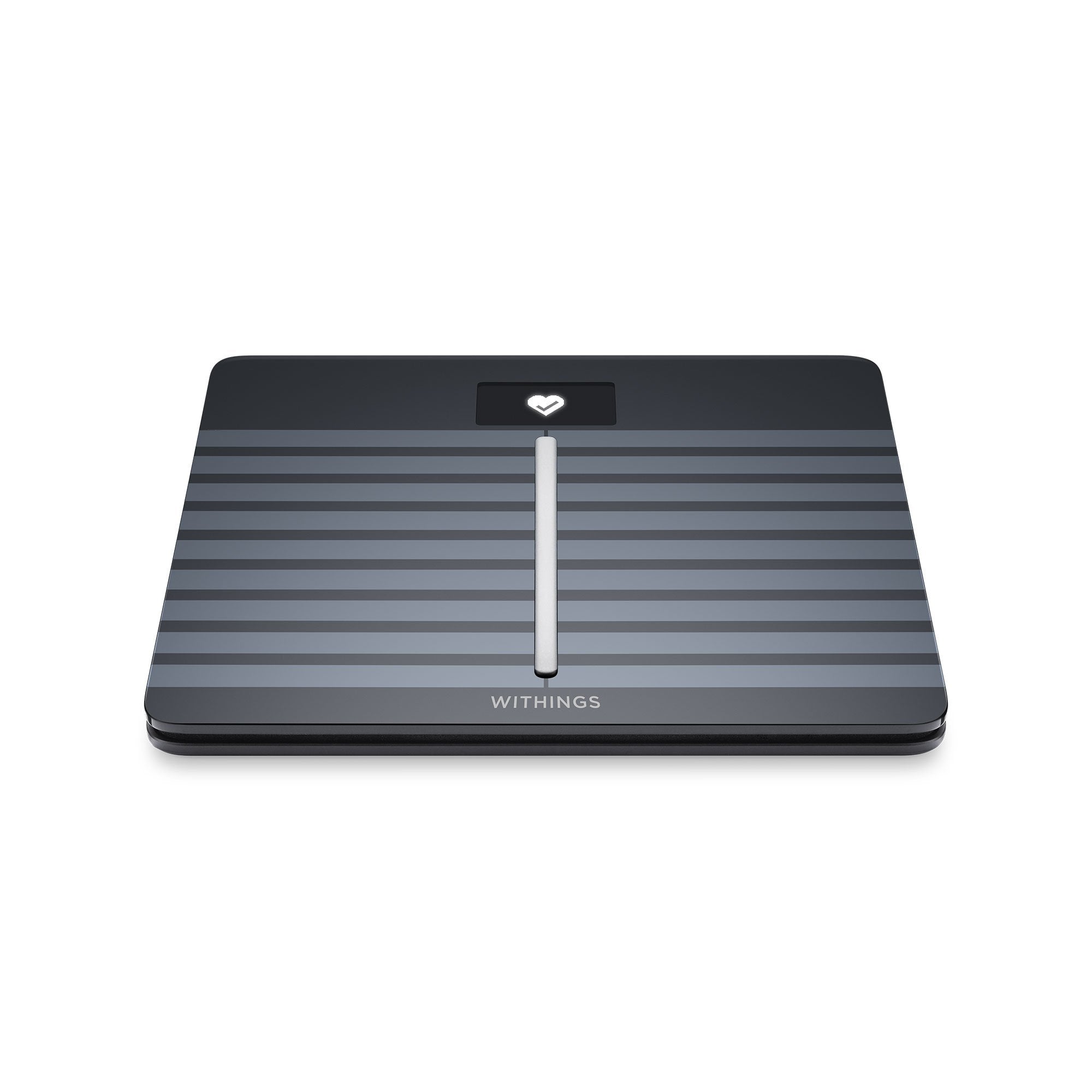 Withings Body Cardio Wifi Smart Scale, Black-Cardio Body Composition Analyzer Step On Withings LCD Display 396 lbs. / 180 kg. Black