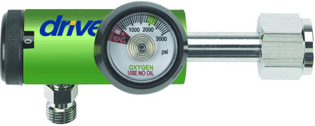 drive Pediatric Oxygen Regulator-Drive Oxygen Regulator Click Style 0 - 15 LPM DISS Outlet CGA-540