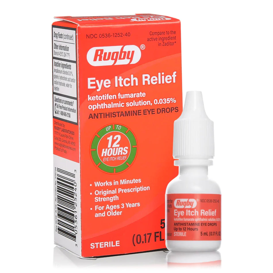 Rugby® Eye Itch Relief - Pharmaceuticals>Over the Counter>Eye Care - Major Pharmaceuticals