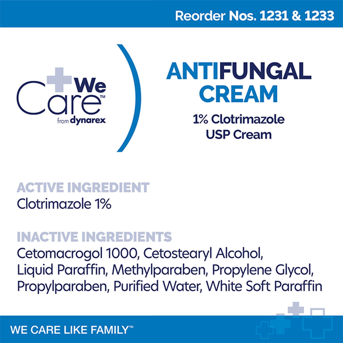 dynarex� Clotrimazole Antifungal-Antifungal dynarex� 1% Strength Cream 1 oz. Tube