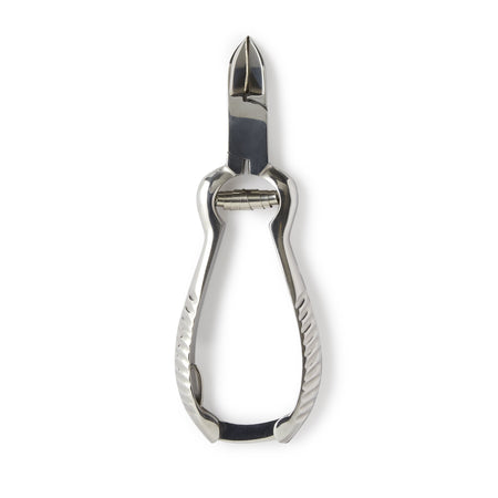 McKesson Nail Nipper, Concave Jaw, 5.5 Inches-Nail Nipper McKesson Performance Concave Jaw 5-1/2 Inch Length Chrome Covered Stainless Steel