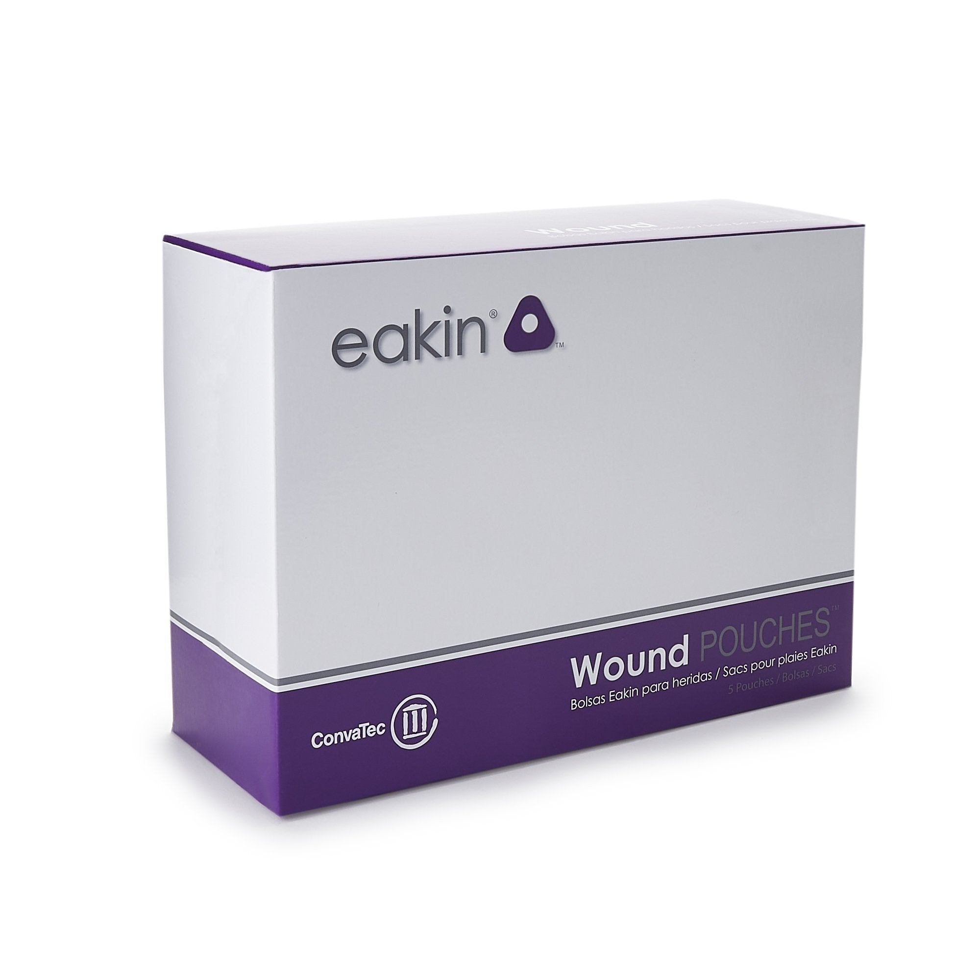 Eakin Fistula and Wound Drainage Pouch, 6-3/10 x 9-7/10 Inch-Fistula / Wound Drainage Pouch Eakin