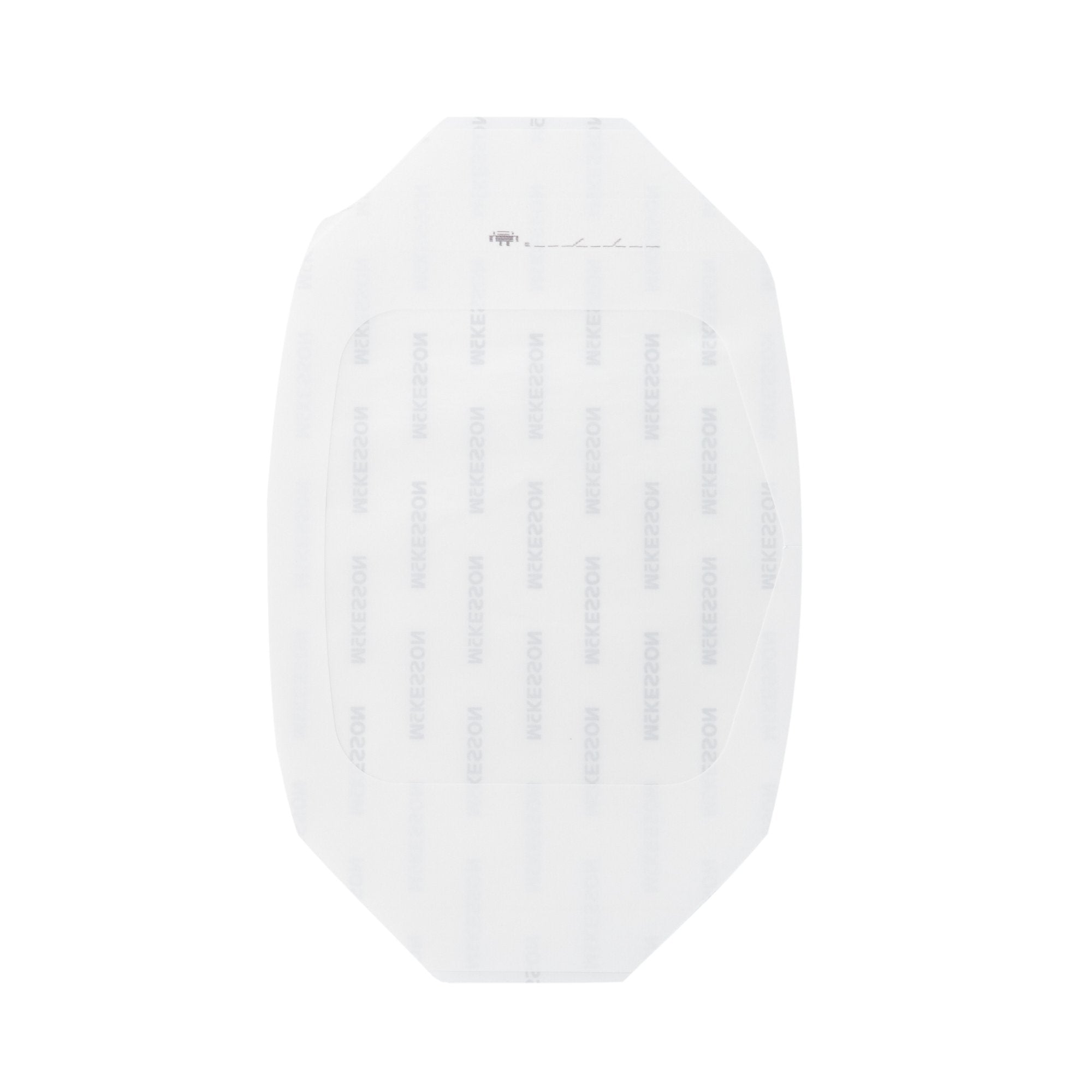 McKesson Octagonal Sterile Dressing with Frame-Style Delivery, 6 x 8 Inch, Transparent-Transparent Film Dressing McKesson 6 X 8 Inch Frame Style Delivery Octagon Sterile