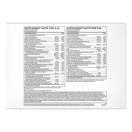 Thorne Multi-Vitamin Elite Dietary Supplement-"Dietary Supplement Pack THORNE Multi-Vitamin Elite Vitamin A, C, D, E, K Various Strengths Capsule 90 Per Bottle"