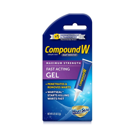 Compound W Wart Remover-Wart Remover Compound W 17% Strength Gel 0.25 oz.