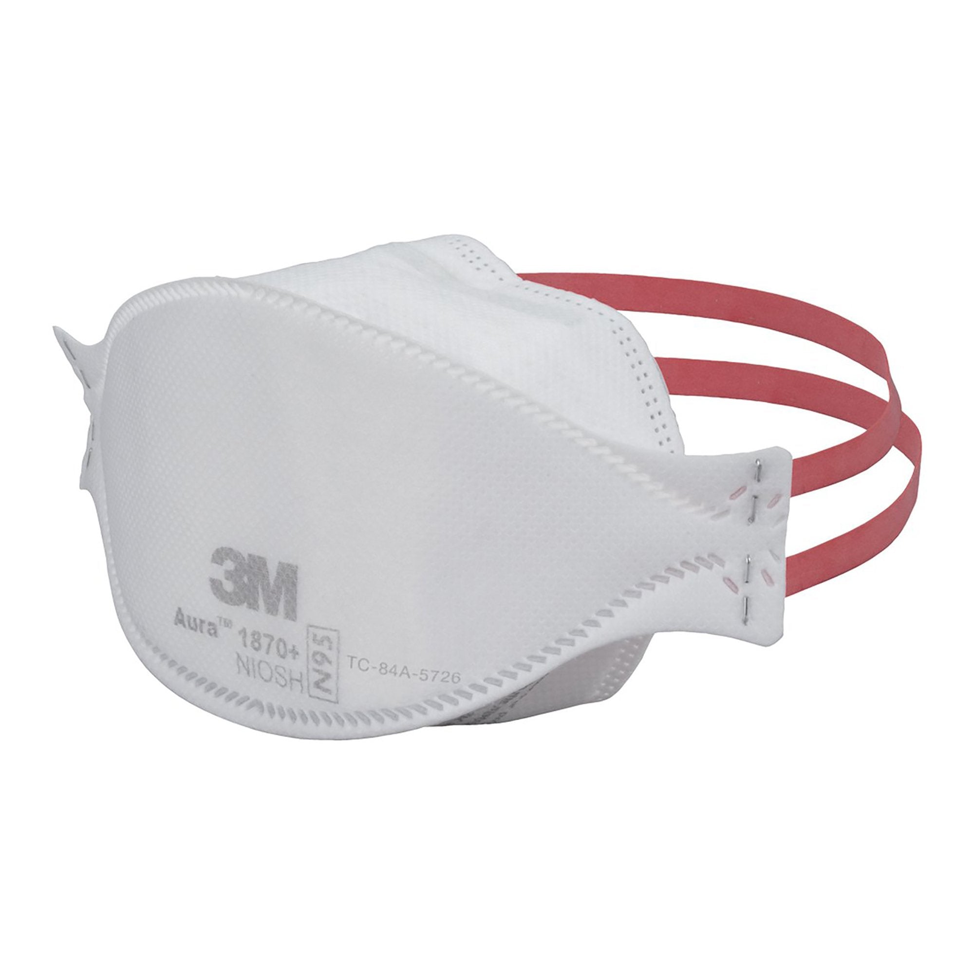 3M Aura Particulate Respirator / Surgical Mask-Particulate Respirator / Surgical Mask 3M Aura Medical N95 ASTM F1862 Elastic Strap One Size Fits Most
