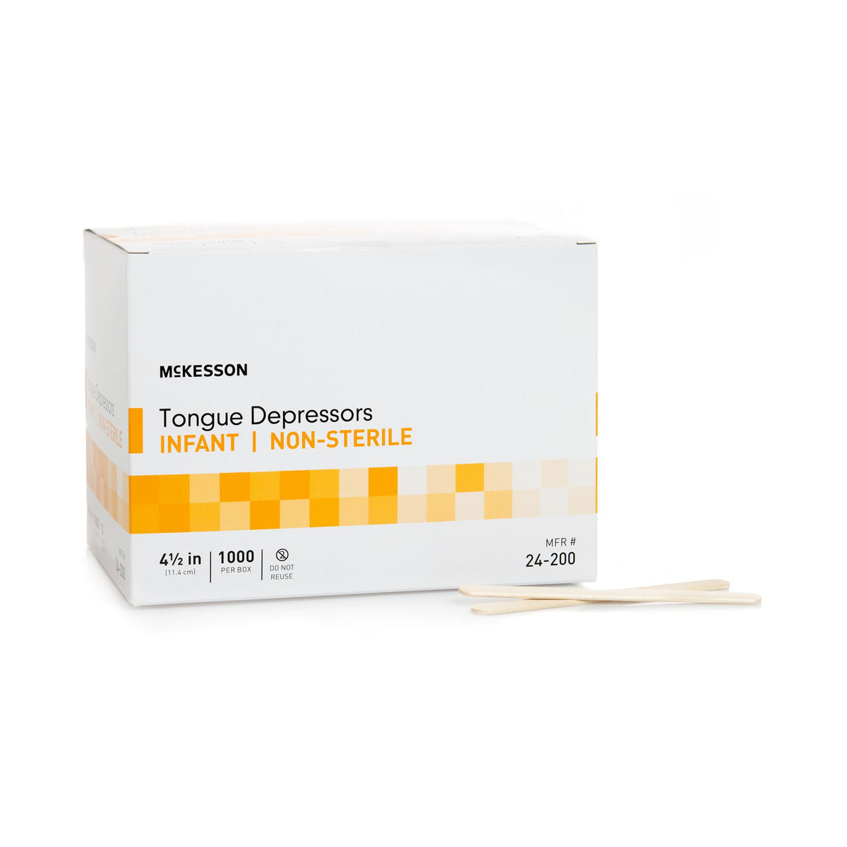 McKesson Tongue Depressor for Infant Use, Nonsterile - Instruments>Tongue Depressors - McKesson Brand