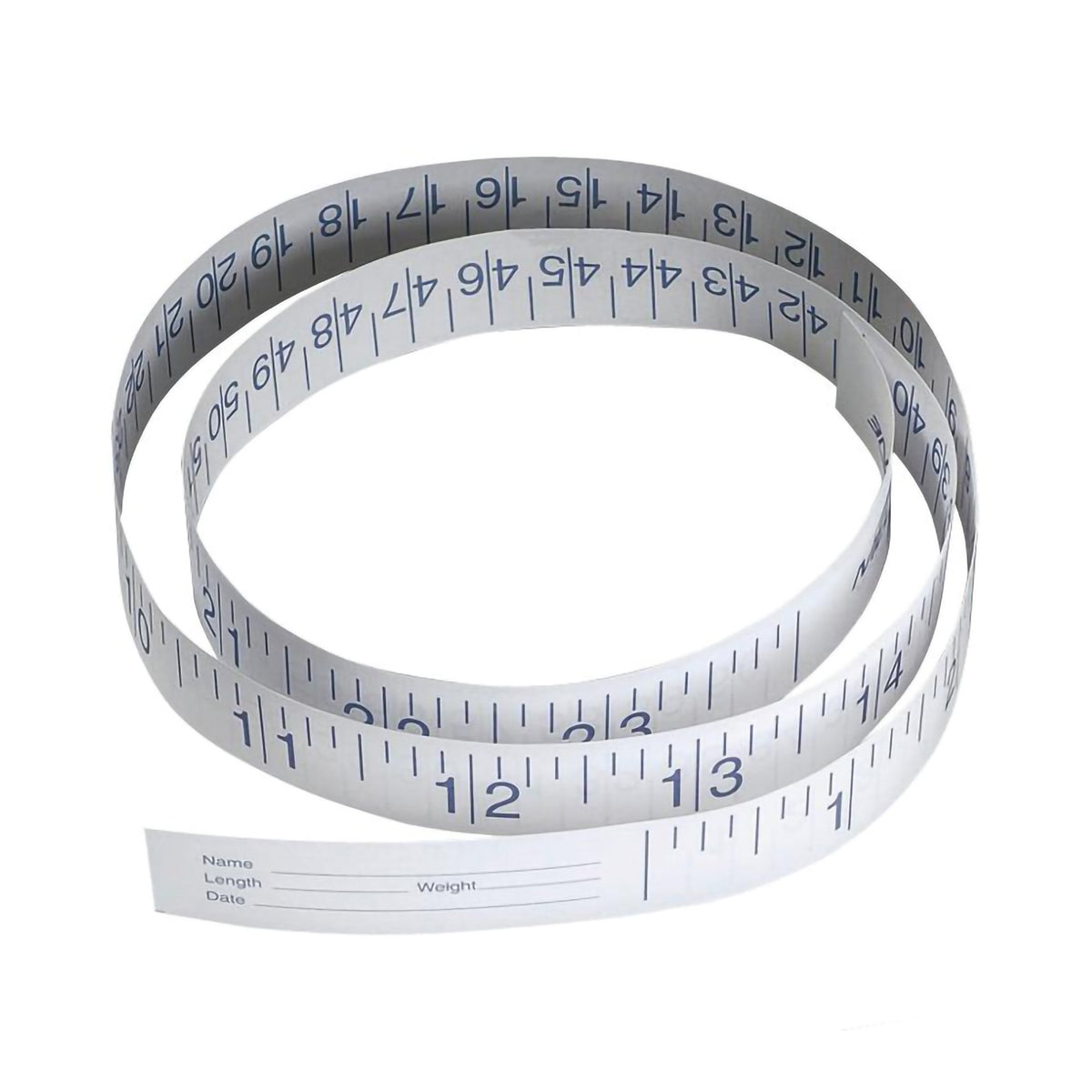 Medline Measuring Tape-Measurement Tape 72 Inch Paper Disposable Inches / Centimeters