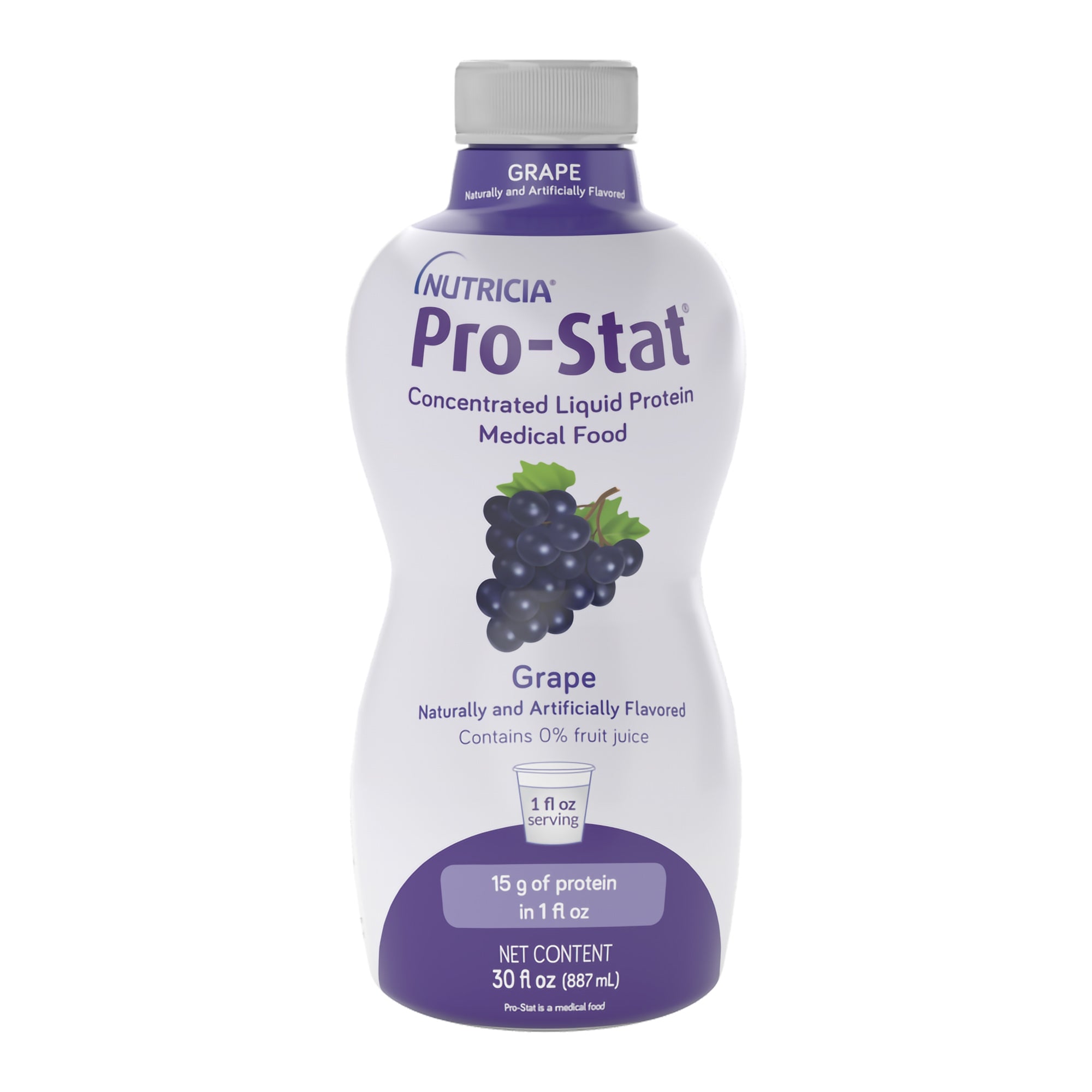 Pro-Stat Grape Complete Liquid Protein Medical Food, 30-ounce Bottle-Oral Supplement Pro-Stat Grape Flavor Liquid 30 oz. Bottle