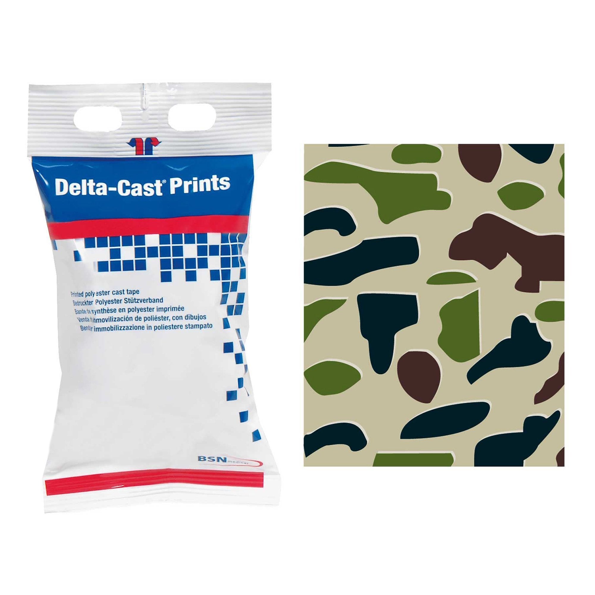 Cast Tape Delta-Cast® Prints 3 Inch X 12 Foot Polyester Camouflage Print - Orthopedic>Casting>Cast and Splint Materials -...