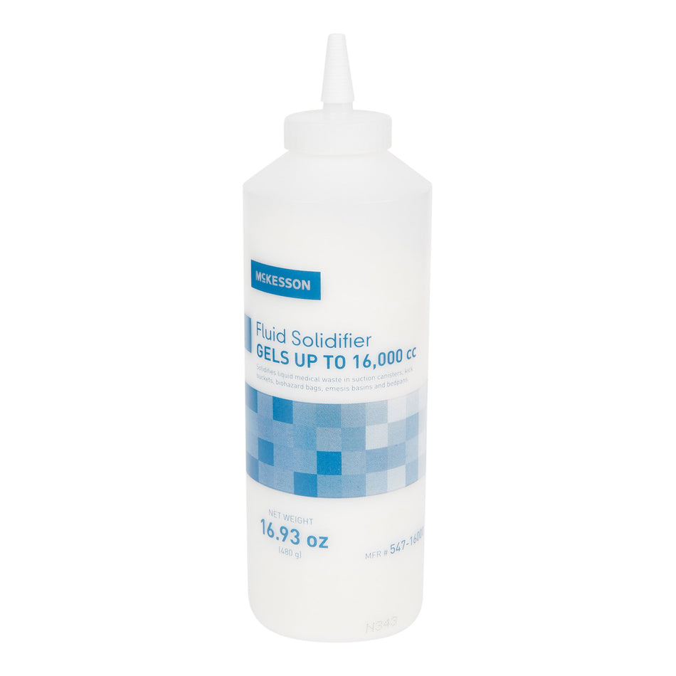 McKesson Fluid Solidifier, 16-ounce Bottle - Housekeeping>Fluid Management>Solidifiers - McKesson Brand