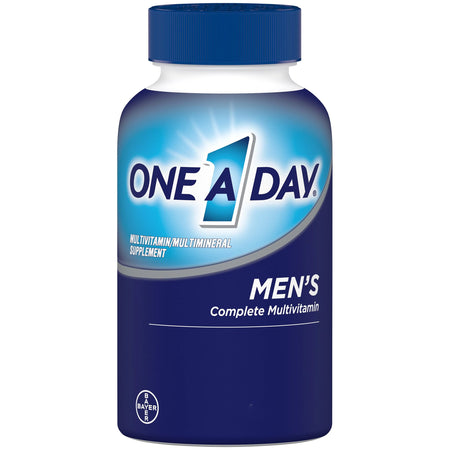 One A Day Men's Complete Multivitamin Tablets-Multivitamin Supplement One A Day Men's Complete Tablet 60 per Bottle