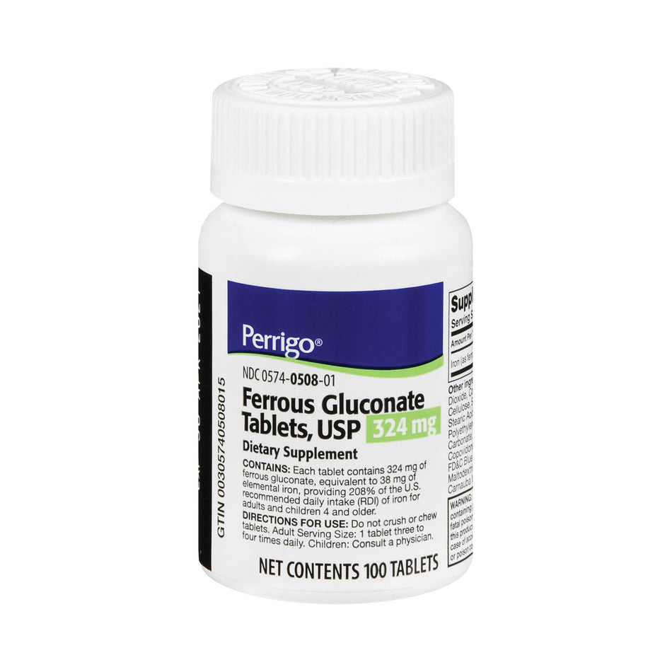 Perrigo Iron Mineral Supplement - Pharmaceuticals>Over the Counter>Nonprescription Vitamins and Minerals - Perrigo Company