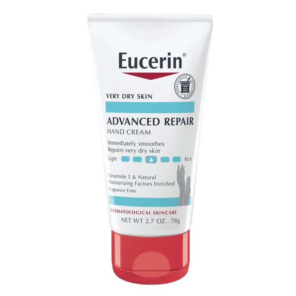 Eucerin� Advanced Repair, 2.7 oz.-Hand Moisturizer Eucerin� Advanced Repair 2.7 oz. Tube Unscented Cream