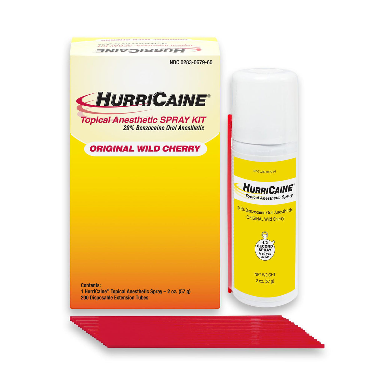 Oral Pain Relief HurriCaine® 20% Strength Benzocaine Oral Spray 2 oz.