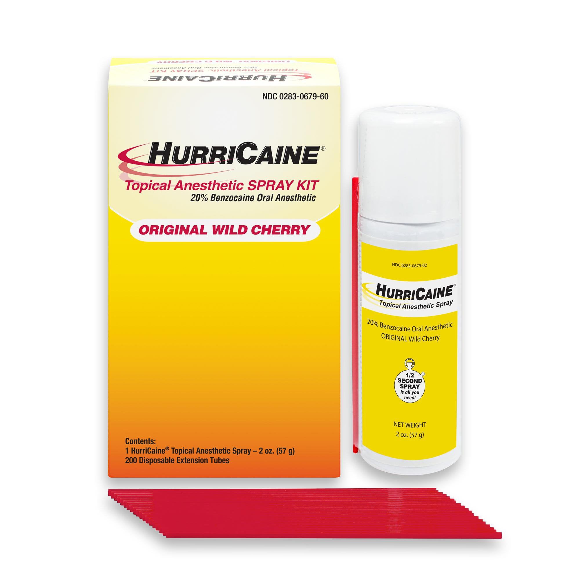 Oral Pain Relief HurriCaine® 20% Strength Benzocaine Oral Spray 2 oz.