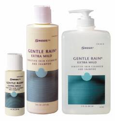 Coloplast Gentle Rain Shampoo and Body Wash, Scented, 4-ounce Flip Top Bottle-Shampoo and Body Wash Gentle Rain Extra Mild 4 oz. Flip Top Bottle Scented