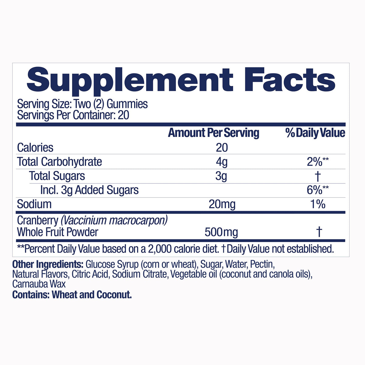 AZO® Cranberry, 40 Convenient Gummies in a Bottle
