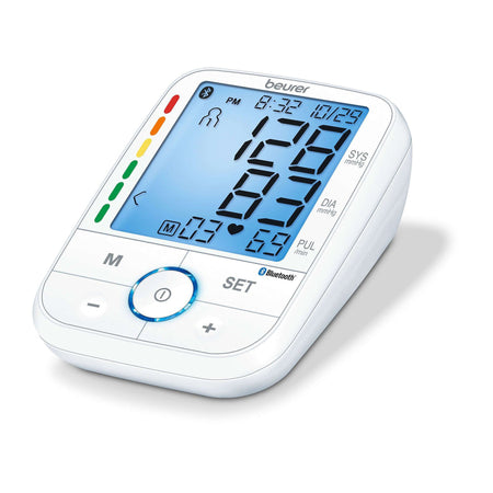 Beur Bluetooth Upper Arm Blood Pressure Monitor-Home Automatic Digital Blood Pressure Monitor Beurer Without Cuff Desk Model