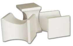 Absorbent Specialty Products Postmortem Head Block-Positioner Head Block 6 W X 4-3/4 D X 4-1/2 H Inch Foam Freestanding