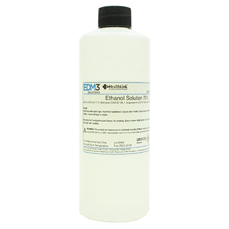 EDM 3 Ethyl Alcohol (Ethanol) Chemistry Reagent, 16-ounce bottle - Clinical Laboratory>Chemicals and Solutions - EDM 3 LLC