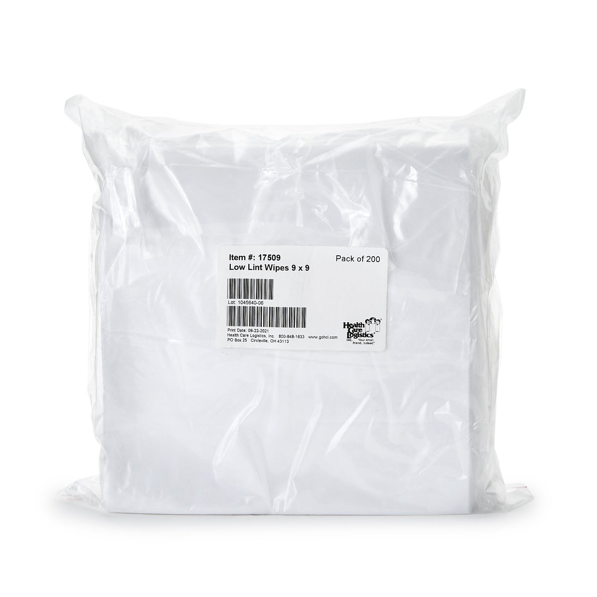 Health Care Logistics Task Wipe-Task Wipe Health Care Logistics White NonSterile 9 X 9 Inch Disposable