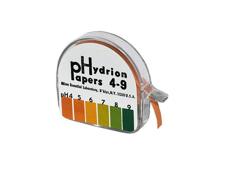 Hydrion pH Paper in Dispenser, 4.0 to 9.0-pH Paper in Dispenser Hydrion 4.0 to 9.0