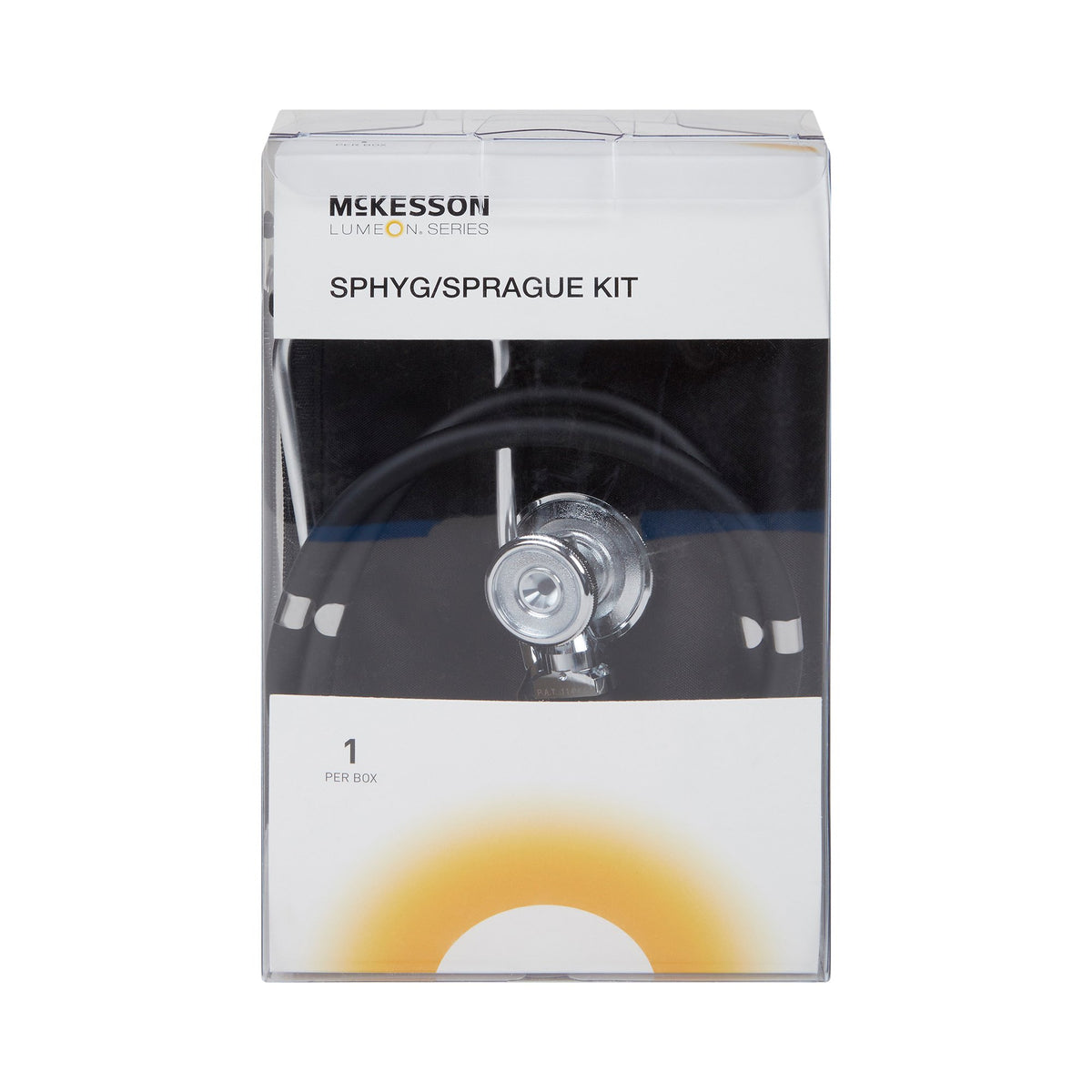 McKesson Aneroid Sphygmomanometer/Sprague Kit-Reusable Aneroid / Stethoscope Set McKesson Brand 23 to 33 cm Adult Cuff Dual Head Sprague Stethoscope Pocket Aneroid