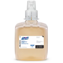 Purell� Healthy Soap� Antimicrobial Soap-"Antimicrobial Soap Purell� Healthy Soap� Foaming 1,200 mL Dispenser Refill Bottle Unscented"