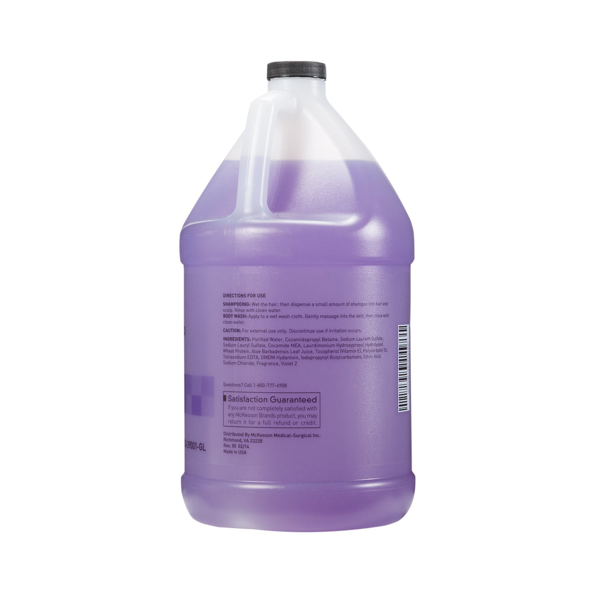 McKesson Tearless Shampoo and Body Wash, Lavender Scent, 1 gal Jug-Tearless Shampoo and Body Wash McKesson 1 gal. Jug Lavender Scent