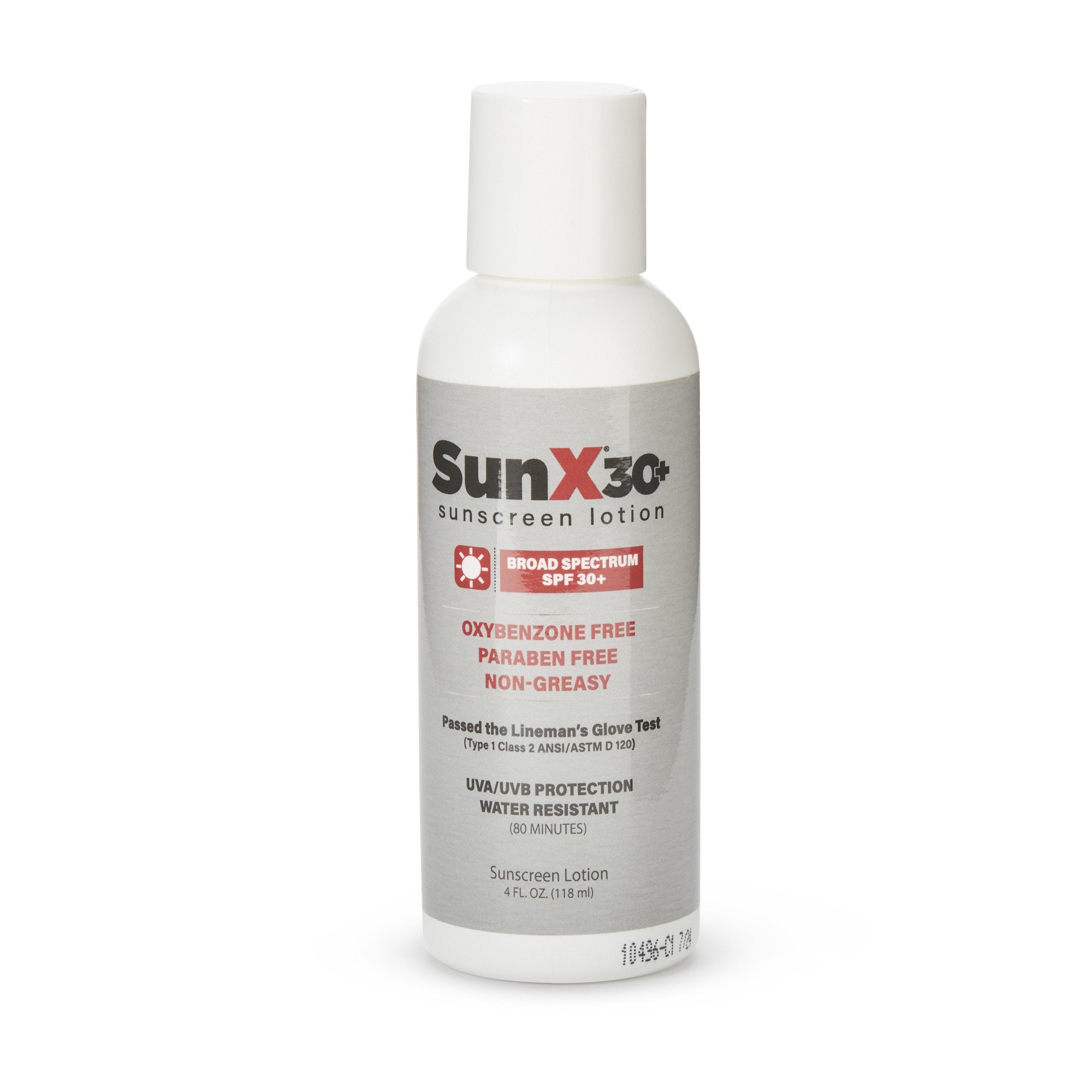SunX SPF 30+ Sunscreen-Sunscreen SunX 30+ SPF 30 Lotion 4 oz. Bottle