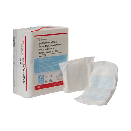 Sure Care Bladder Control Pads, Polymer Core, One Size Fits Most, Adult, Unisex, Disposable-Bladder Control Pad Sure Care 4 X 9-3/4 Inch Moderate Absorbency Polymer Core One Size Fits Most
