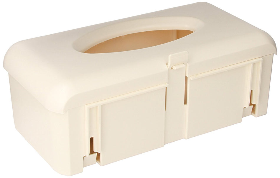 BD� Glove Box Holder-Glove Box Holder BD� Horizontal Mounted 1-Box Capacity Ivory 4-1/4 X 7 X 12 Inch Plastic