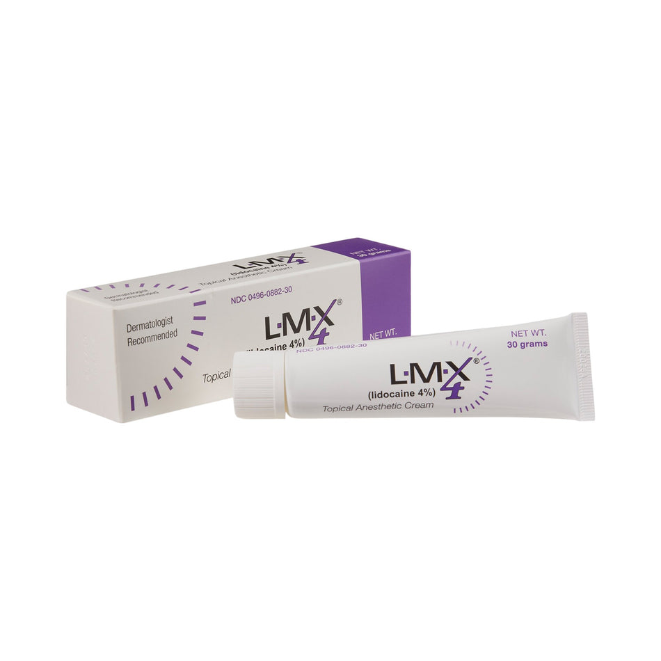 Ferndale LMX 4 Topical Anesthetic Cream-Topical Pain Relief LMX 4 4% Strength Lidocaine Cream 1.05 oz.