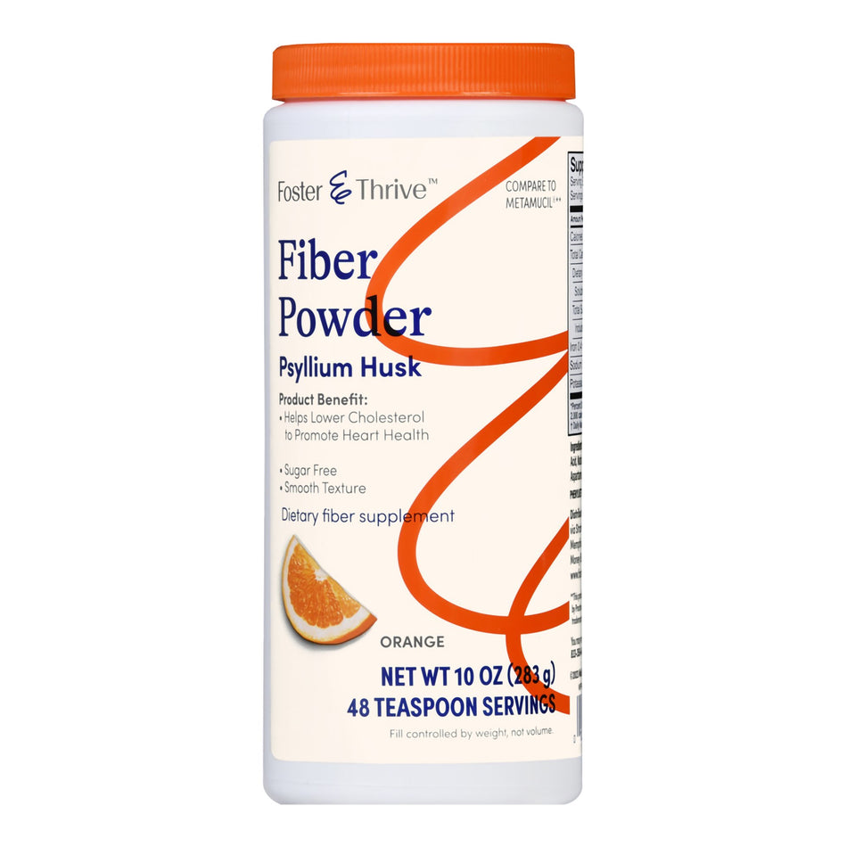 Foster & Thrive™ Fiber Powder Sugar Free Smooth Texture Orange - Pharmaceuticals>Over the Counter>Gastrointestinal>Laxativ...