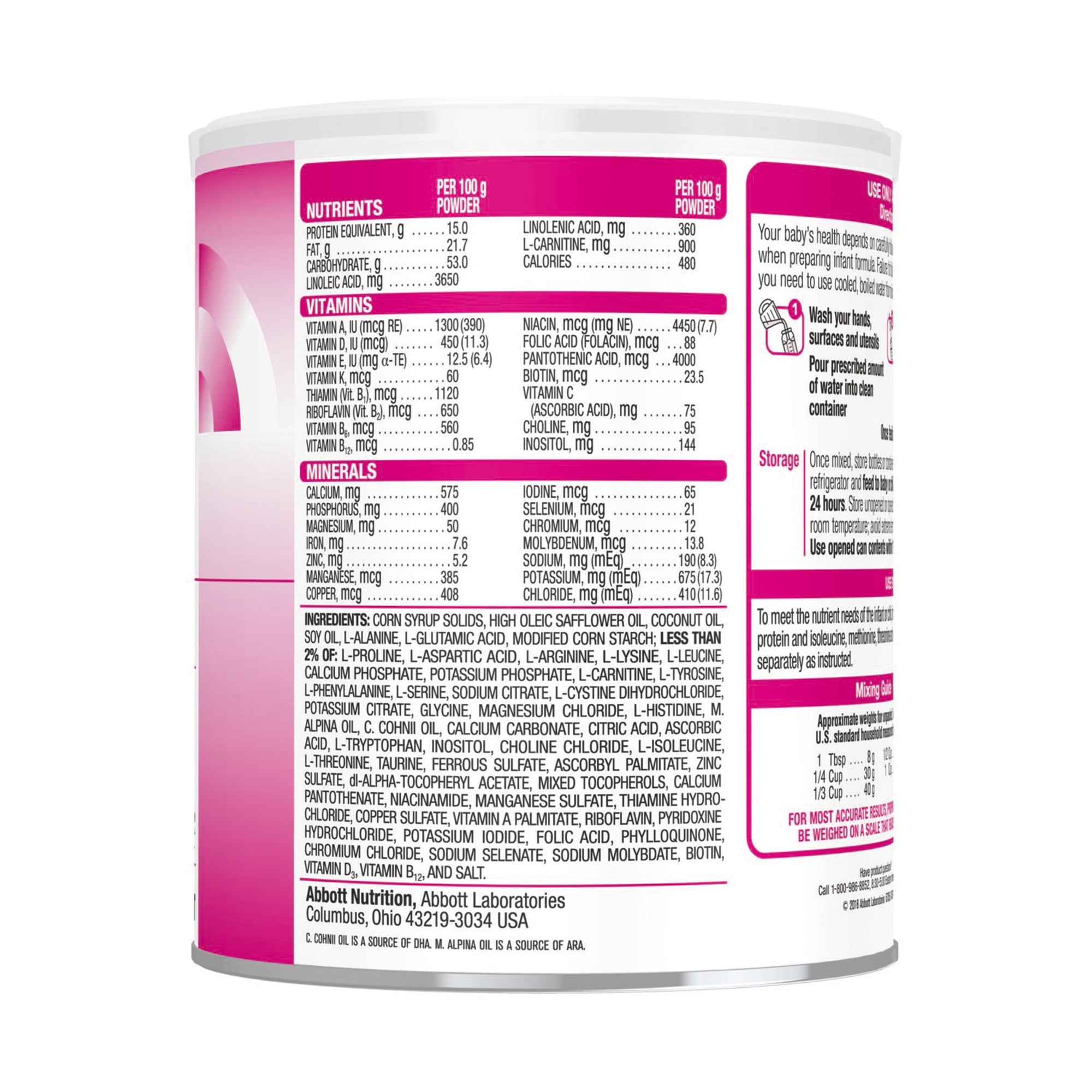 Propimex-1 Infant Formula for Propionic / Methylmalonic Acidemia-Infant Formula Propimex-1 Unflavored 14.1 oz. Can Powder Amino Acid / Iron Propionic / Methylmalonic Acidemia