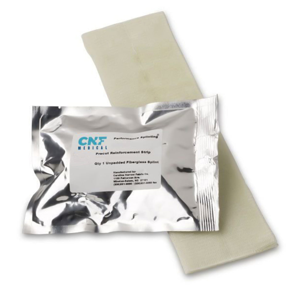 Parker Splint Precut Splint, 3 x 38 Inch-Unpadded Precut Splint Performance Splinting 3 X 38 Inch Fiberglass White