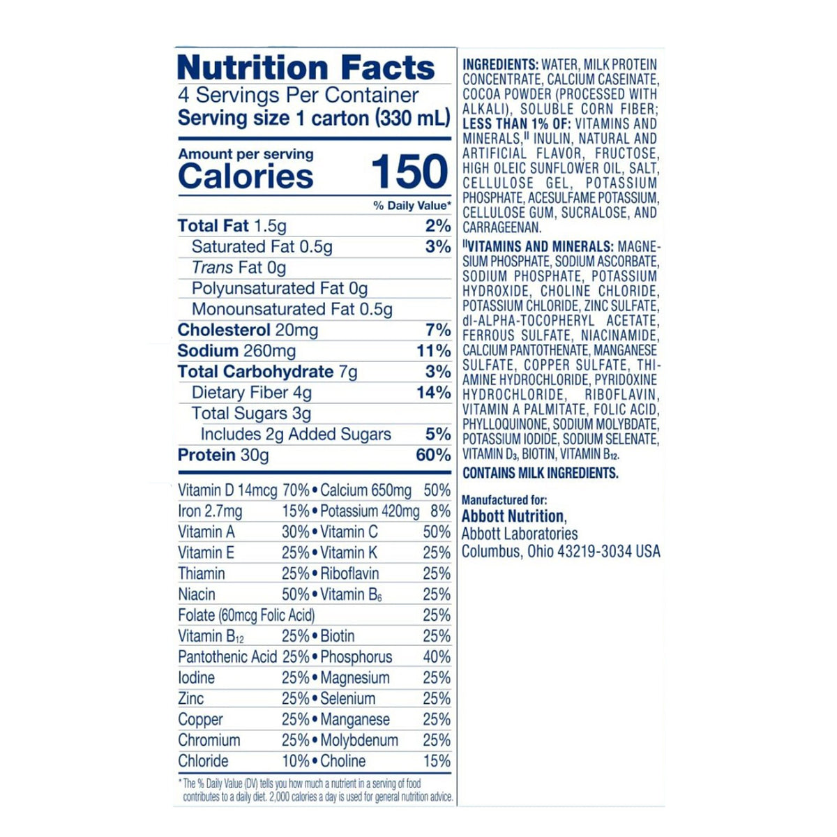 Oral Supplement Glucerna® Protein Smart Shake Chocolate Flavor Liquid 11 oz. Reclosable Carton