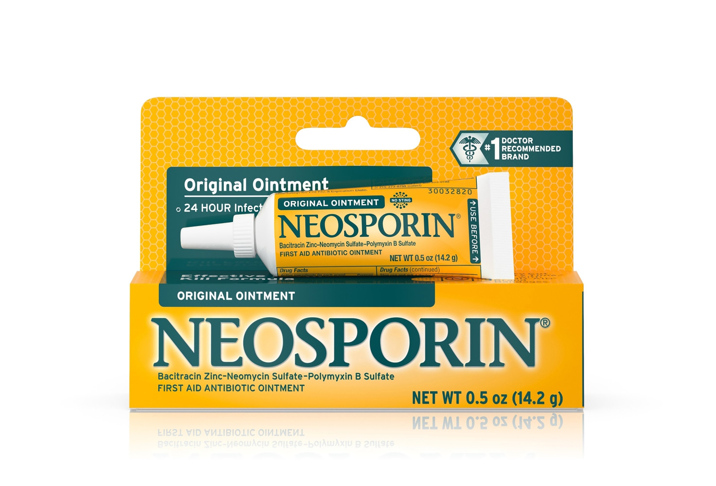 Neosporin First Aid Antibiotic Ointment, 0.5 oz. Tube-First Aid Antibiotic Neosporin Ointment 0.5 oz. Tube