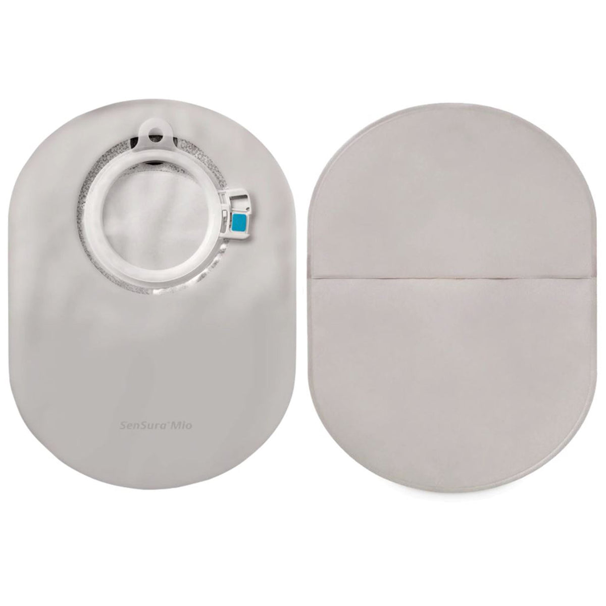 SenSura Mio Two-Piece Closed End Opaque Filtered Ostomy Pouch, 60 mm Stoma-"Ostomy Pouch SenSura Mio Two-Piece System 8-1/4 Inch, Maxi Length Flat 60 mm Stoma Closed End"