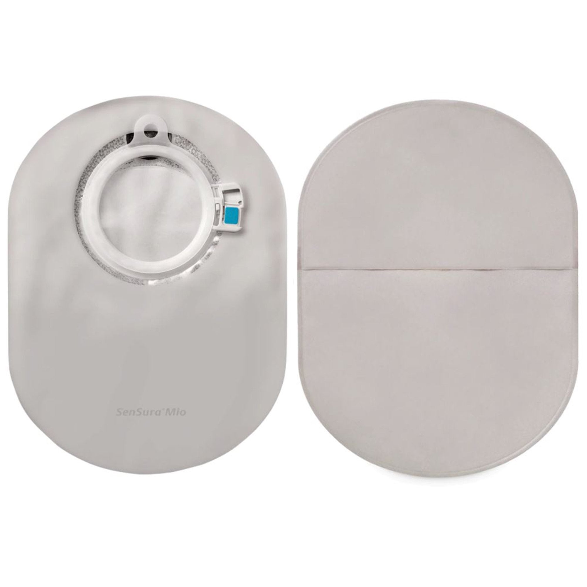 SenSura Mio Two-Piece Closed End Opaque Filtered Ostomy Pouch, 60 mm Stoma-"Ostomy Pouch SenSura Mio Two-Piece System 8-1/4 Inch, Maxi Length Flat 60 mm Stoma Closed End"