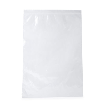 McKesson Zip Closure Bag, 13 x 18 Inch-Reclosable Bag McKesson 13 X 18 Inch Polyethylene Clear Zipper Closure
