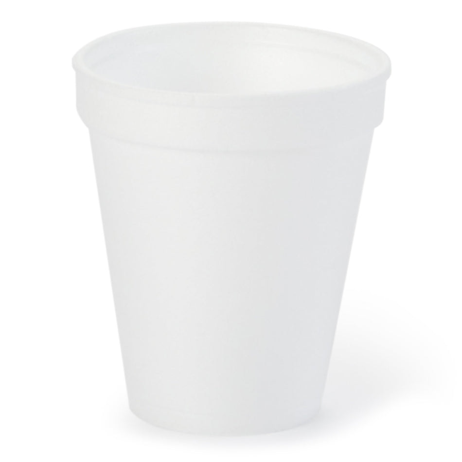 WinCup Drinking Cup, 8 ounce-Insulated Drinking Cup WinCup 8 oz. White Styrofoam Disposable