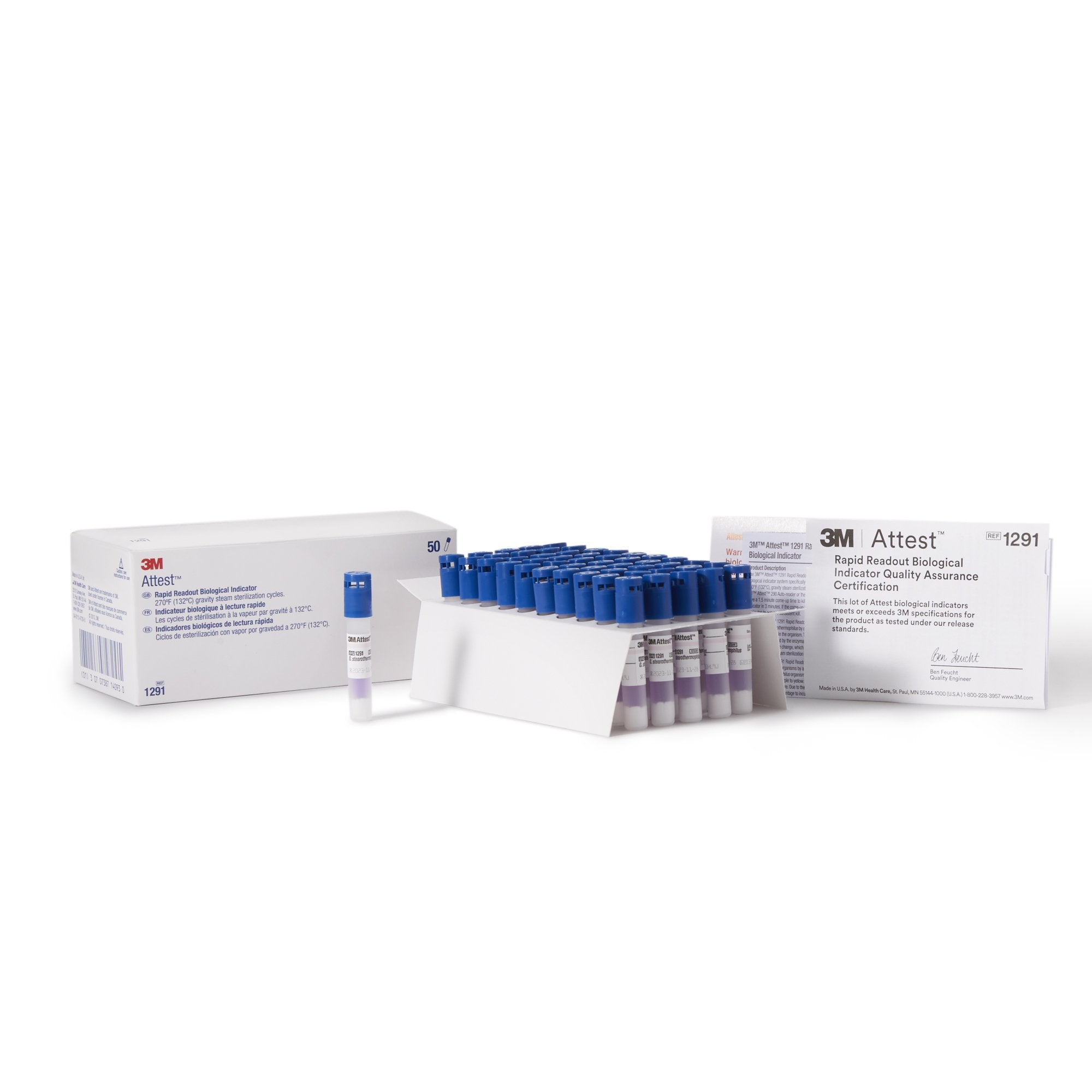 3M™ Attest™ Rapid Readout Sterilization Biological Indicator Vial - Sterilization>Sterilization Indicators - Solventum Cor...